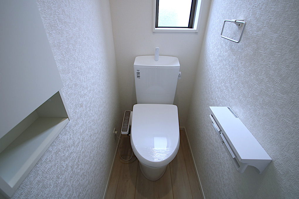 2階にもトイレが備えられており、快適な生活をサポートします。