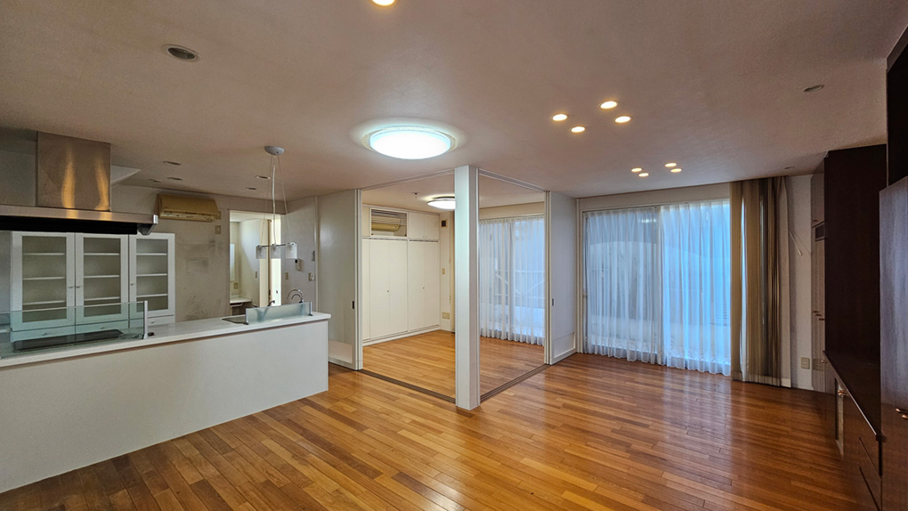 約22帖の開放感を感じるゆとりのLDK