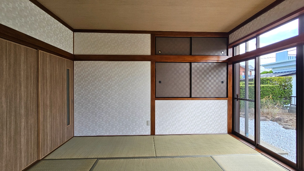 和室は一室ずつ閉じて使うこともでき、寝室と客間など用途を分けられます。