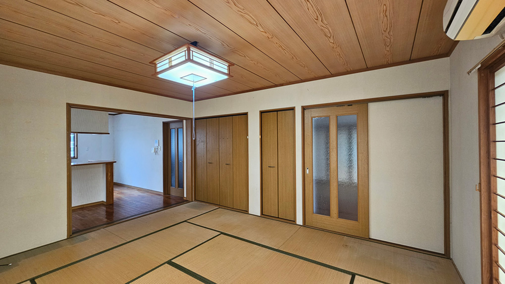 和室とDKがつながる効率的な生活動線