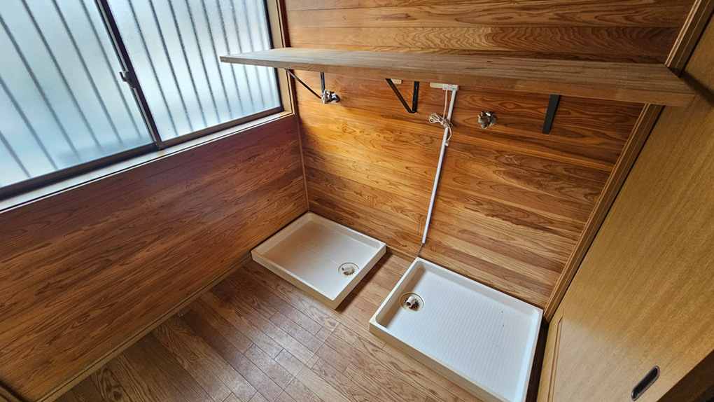 天候に左右されず家事が完結できる実用性の高い設計