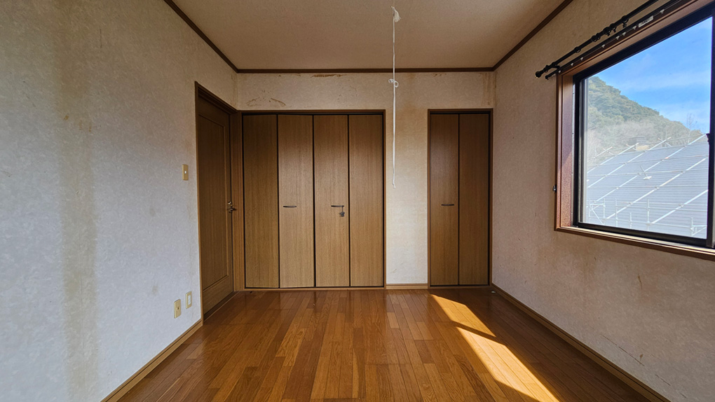 各居室に収納を備えており、すっきりとした住環境を維持