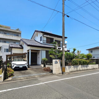 住宅と駐車場等の配置、間取りを考えやすい敷地形状です。