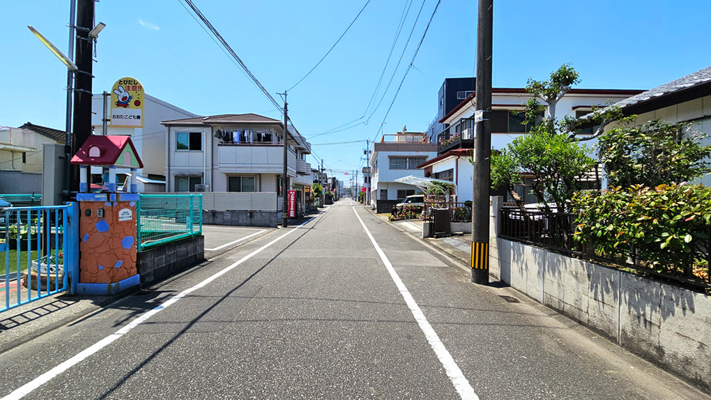 保育園が身近にあり、送迎しやすい住環境。