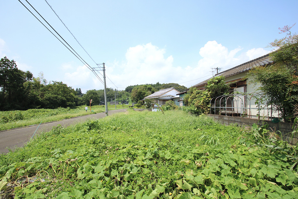 山林や農地に囲まれたのどかな住環境。