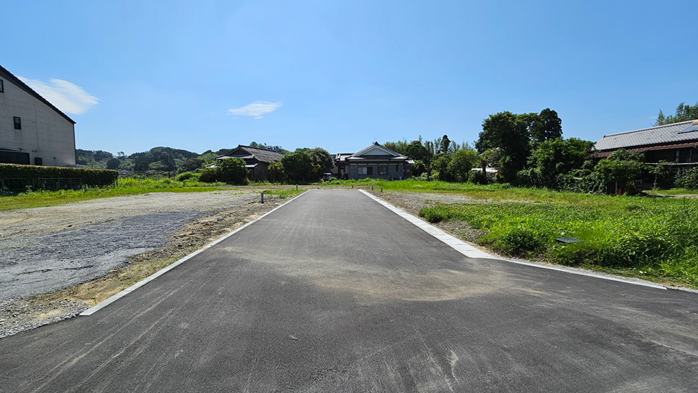 車通りが少なく、落ち着いた住環境が確保できます。