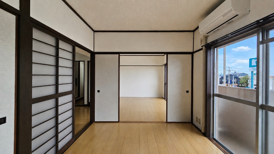 二つの居室をつなげれば、家で過ごす時間にゆとりを持たせやすくなります。